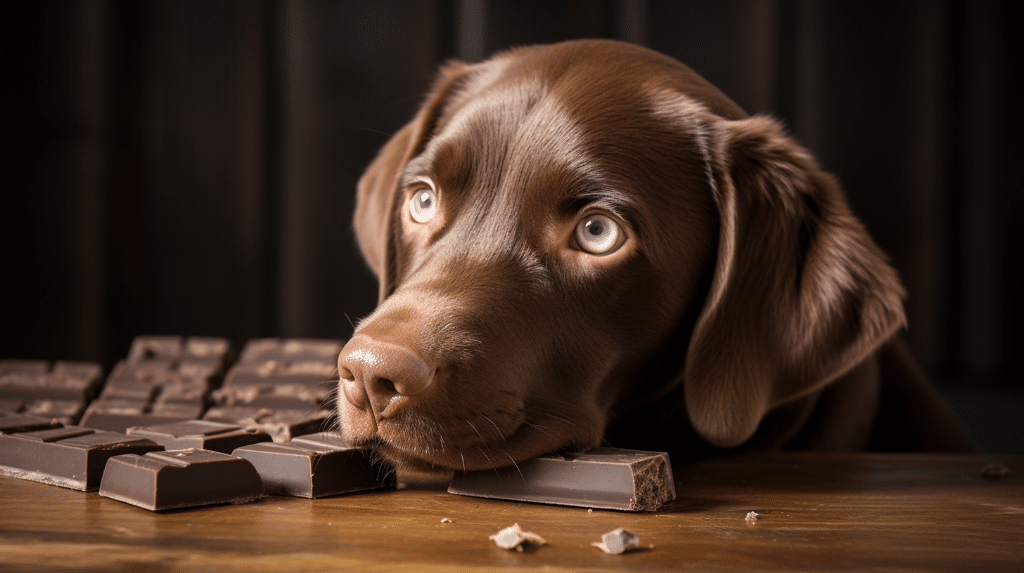 Что делать, если собака съела шоколад?