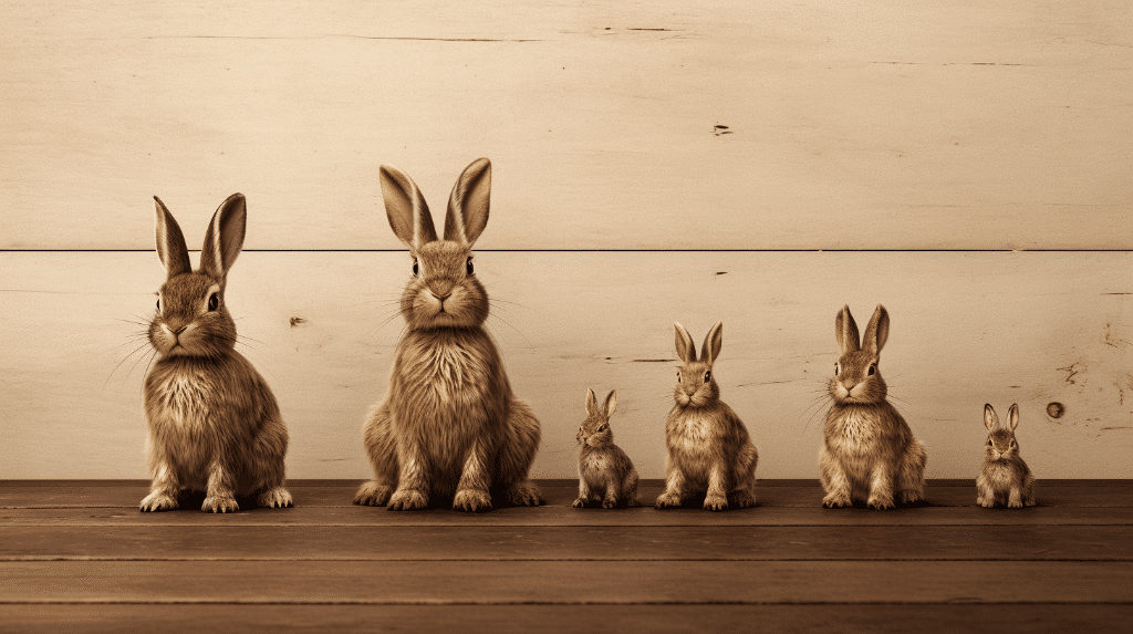 Размеры взрослых декоративных кроликов