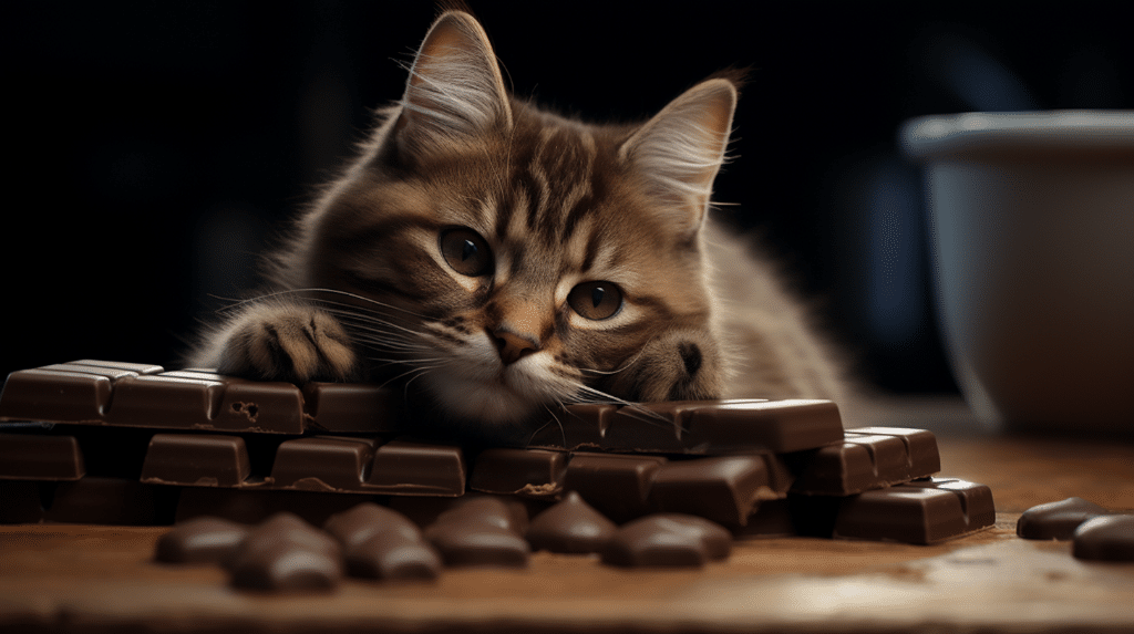 Как шоколад влияет на организм кошки? фото 1